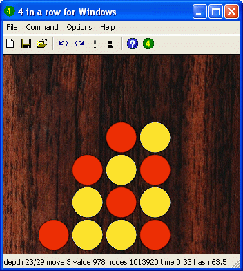 a screenshot of connect four